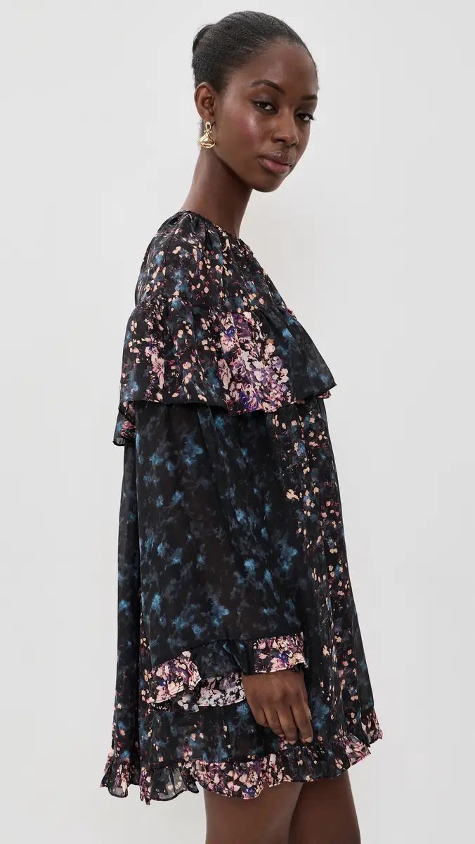 Ulla Johnson Lune Silk Mini Dress | Thumbnail 4 Ulla Johnson Lune Silk Mini Dress | Thumbnail 4