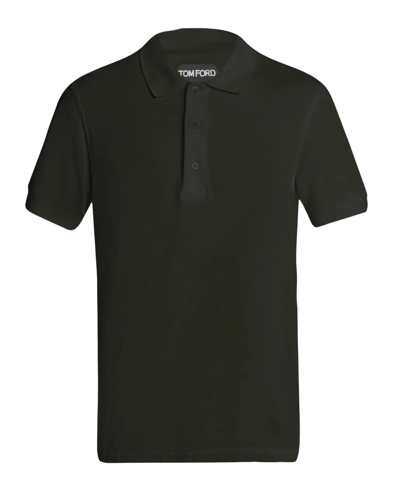 Tom Ford Men's Lyocell Pique Polo Shirt
