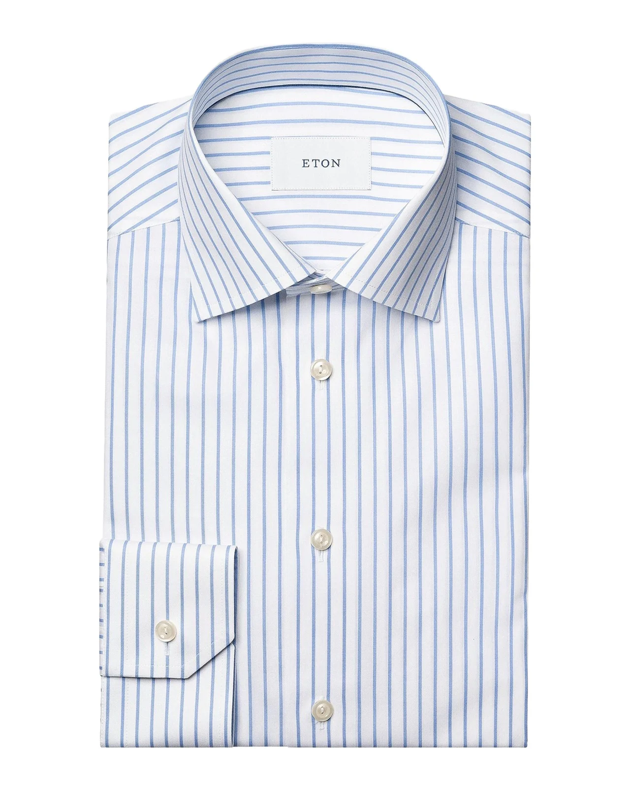 Men's Striped Cotton Contemporary-Fit Shirt Men's Striped Cotton Contemporary-Fit Shirt
