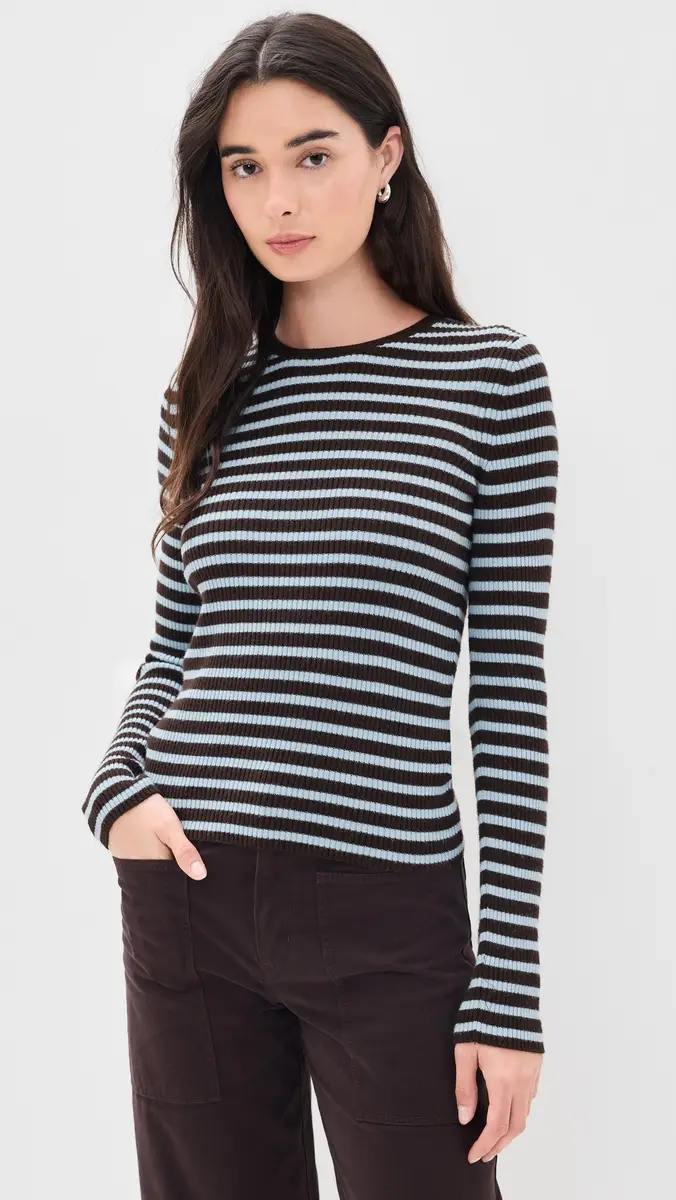 La Ligne Striped Fitted Sweater | Thumbnail 2