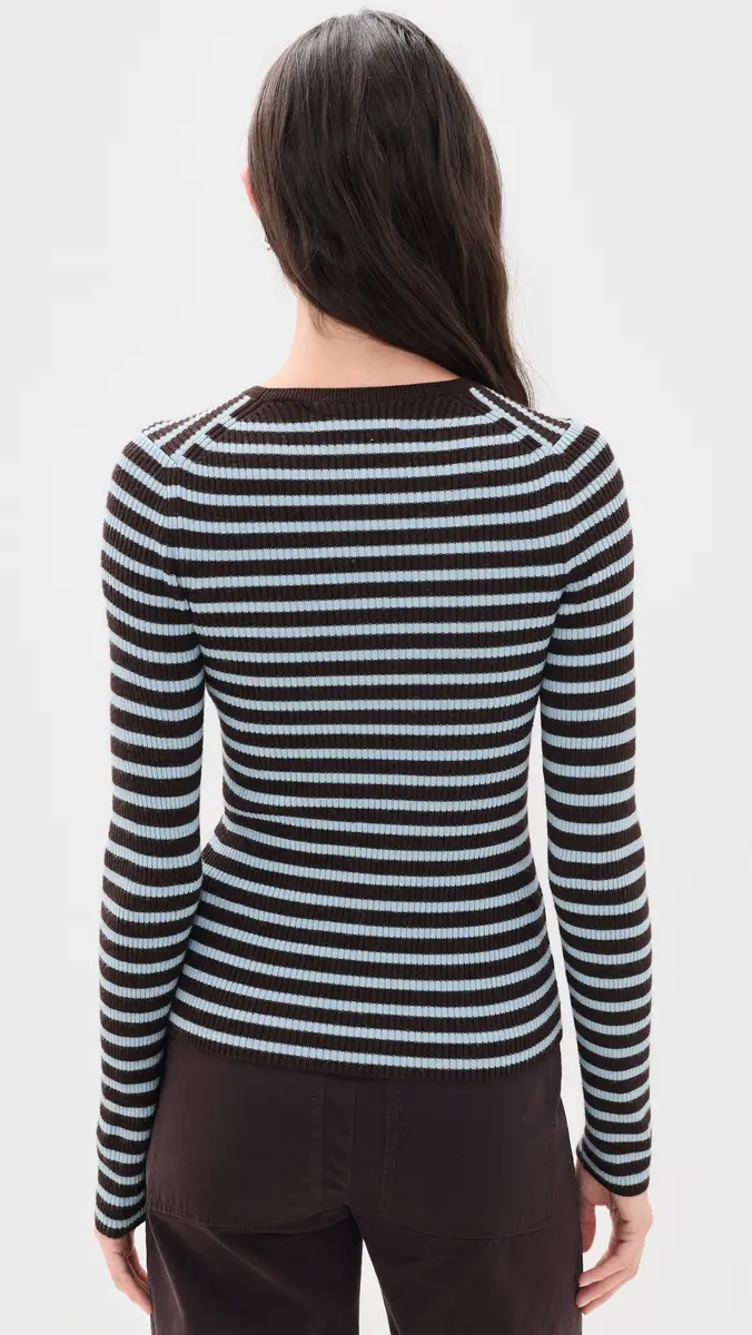 La Ligne Striped Fitted Sweater | Thumbnail 3