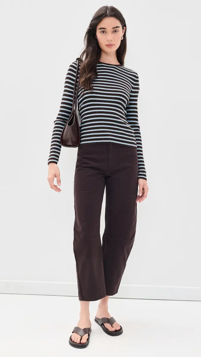 La Ligne Striped Fitted Sweater | Thumbnail 5