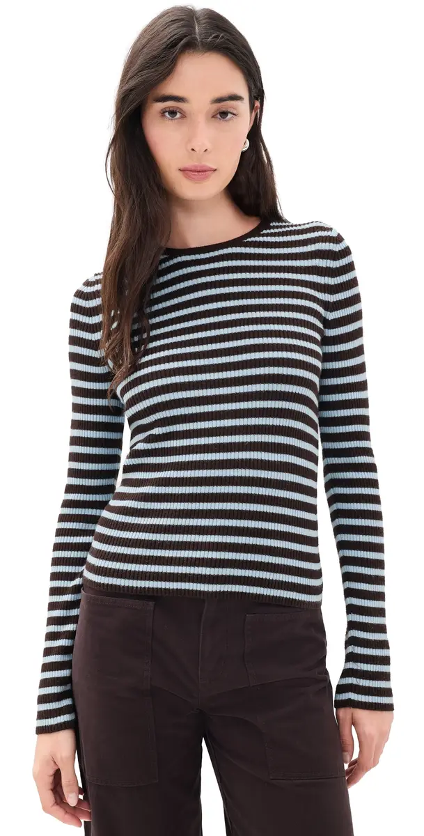 Striped Fitted Sweater