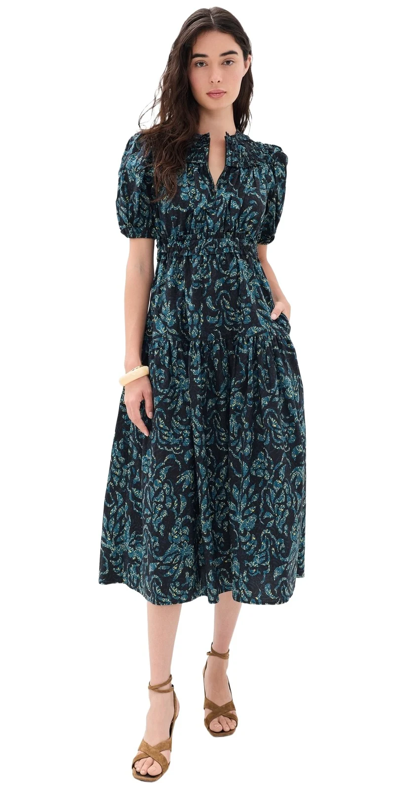 Othella Short Sleeve Cotton Dress