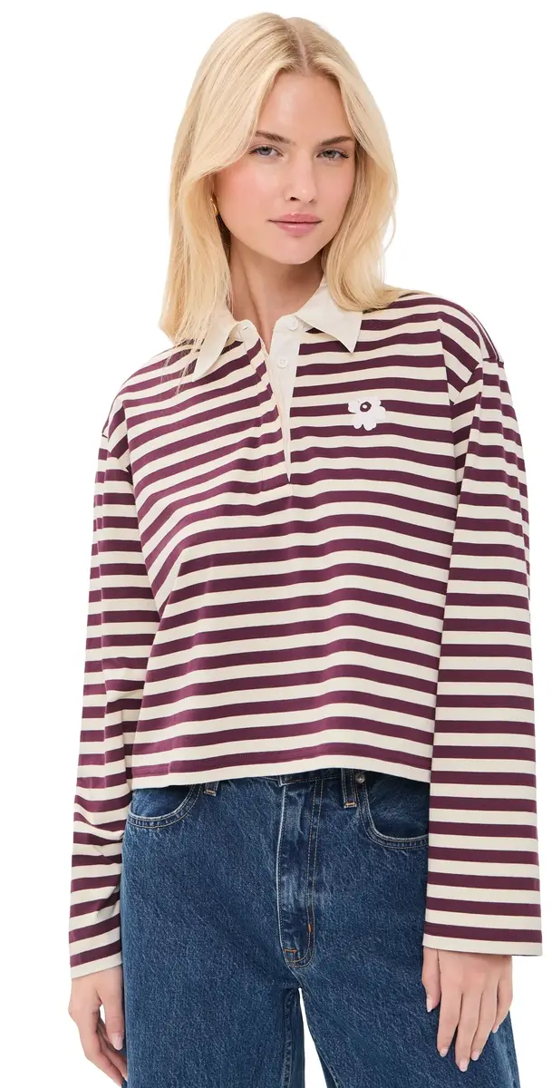Kipin Tasaraita Unikko Kioski Polo Shirt Kipin Tasaraita Unikko Kioski Polo Shirt