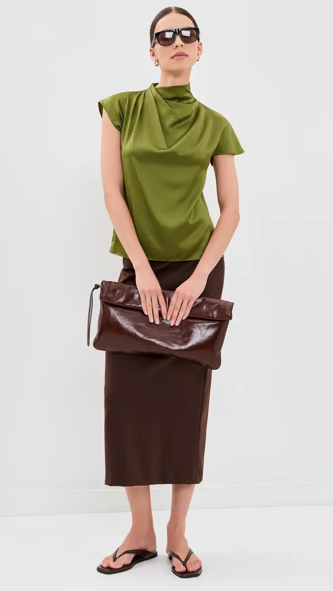 Staud Davina Silk Top | Thumbnail 6 Staud Davina Silk Top | Thumbnail 6