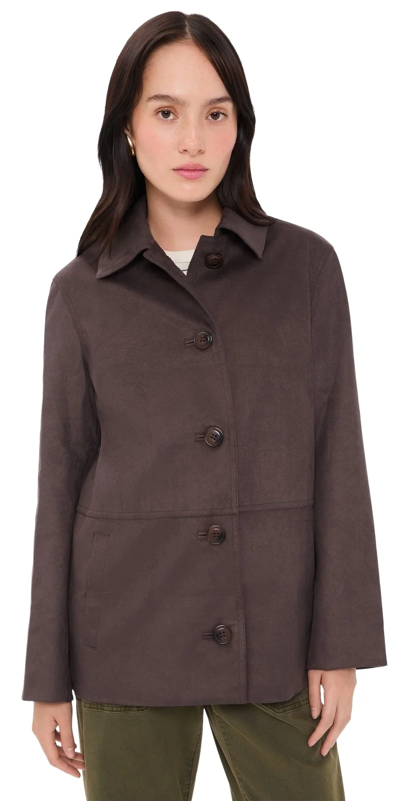 Wendolyn Faux Suede Jacket