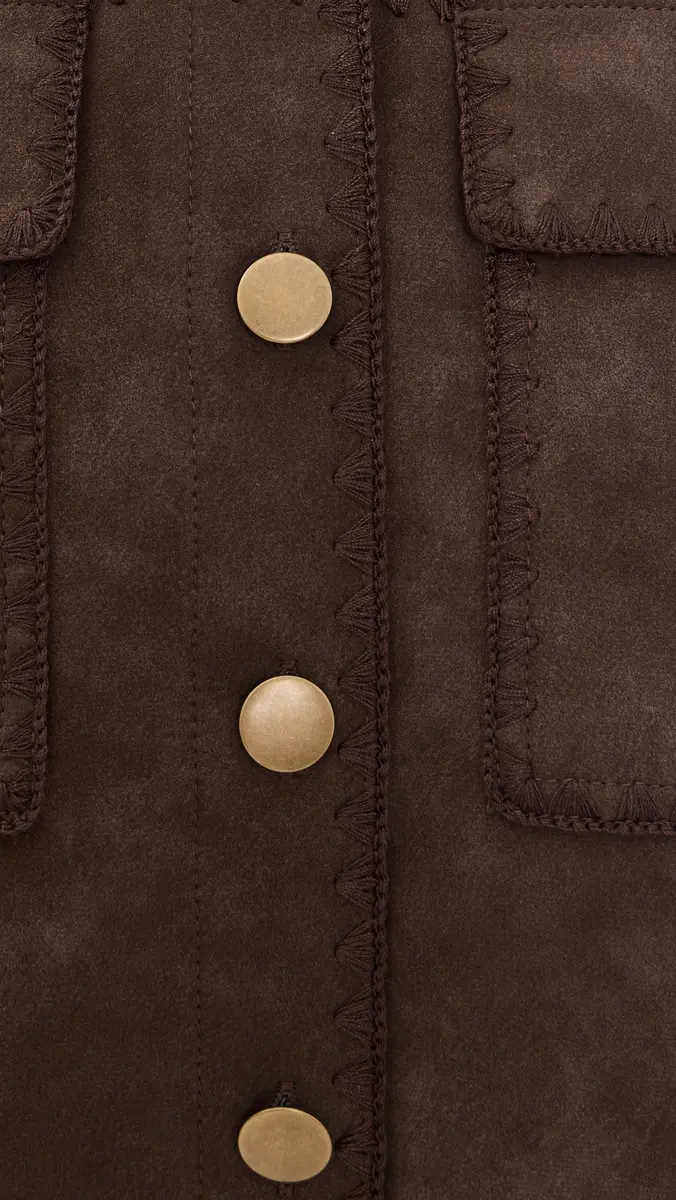 En Saison Pauline Faux Suede Jacket | Thumbnail 6 En Saison Pauline Faux Suede Jacket | Thumbnail 6