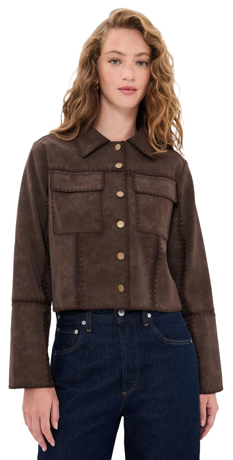 Pauline Faux Suede Jacket Pauline Faux Suede Jacket