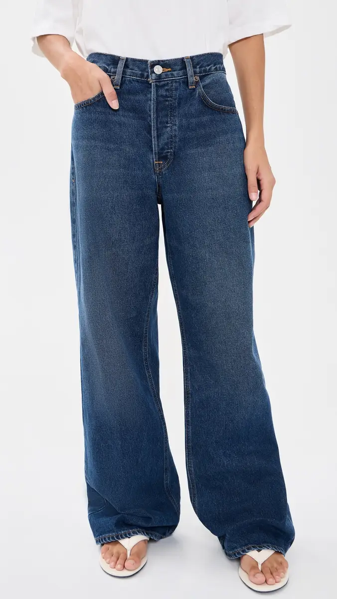 GOOD AMERICAN Vintage Low Slung Baggy Jeans | Thumbnail 2 GOOD AMERICAN Vintage Low Slung Baggy Jeans | Thumbnail 2