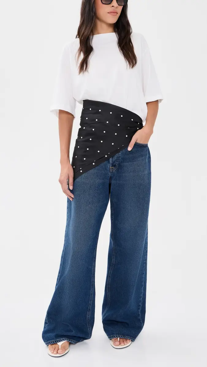 GOOD AMERICAN Vintage Low Slung Baggy Jeans | Thumbnail 5 GOOD AMERICAN Vintage Low Slung Baggy Jeans | Thumbnail 5