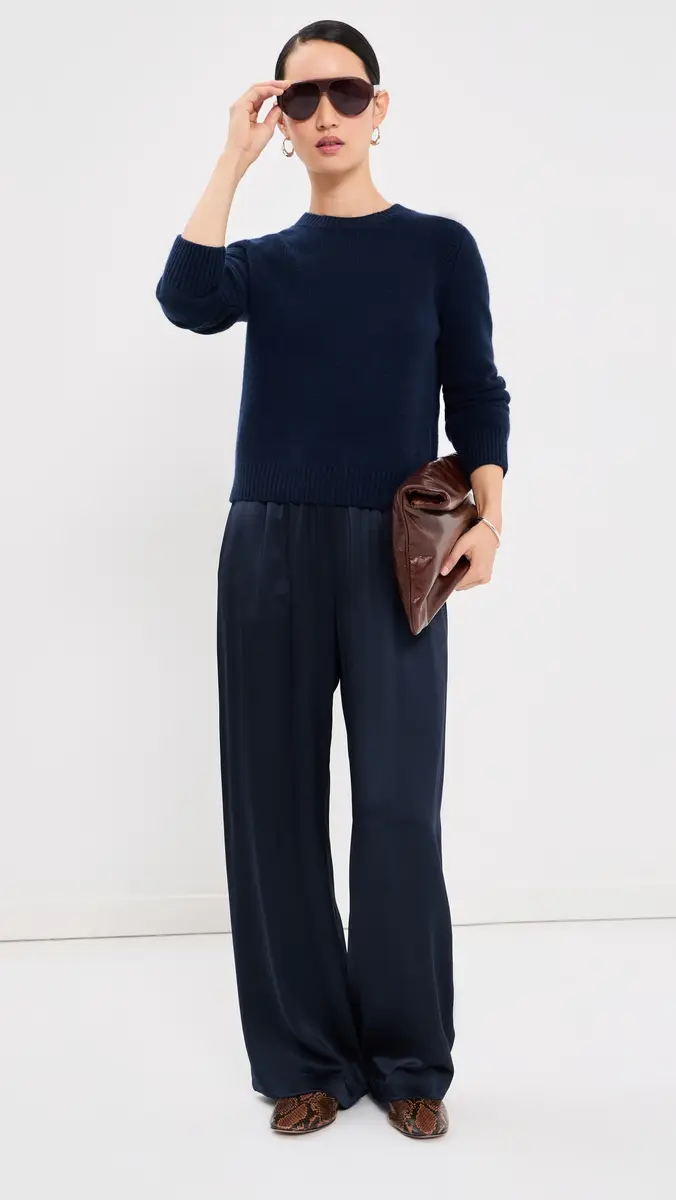 Sablyn Noa Shrunken Cashmere Crew Sweater | Thumbnail 5 Sablyn Noa Shrunken Cashmere Crew Sweater | Thumbnail 5