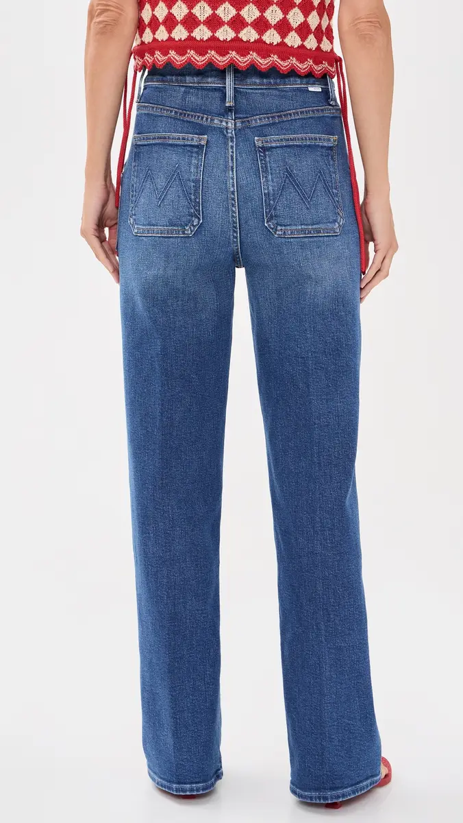 Mother Petite Lil Patch Maven Sneak Jeans | Thumbnail 3 Mother Petite Lil Patch Maven Sneak Jeans | Thumbnail 3