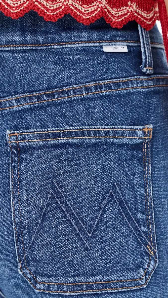 Mother Petite Lil Patch Maven Sneak Jeans | Thumbnail 6 Mother Petite Lil Patch Maven Sneak Jeans | Thumbnail 6