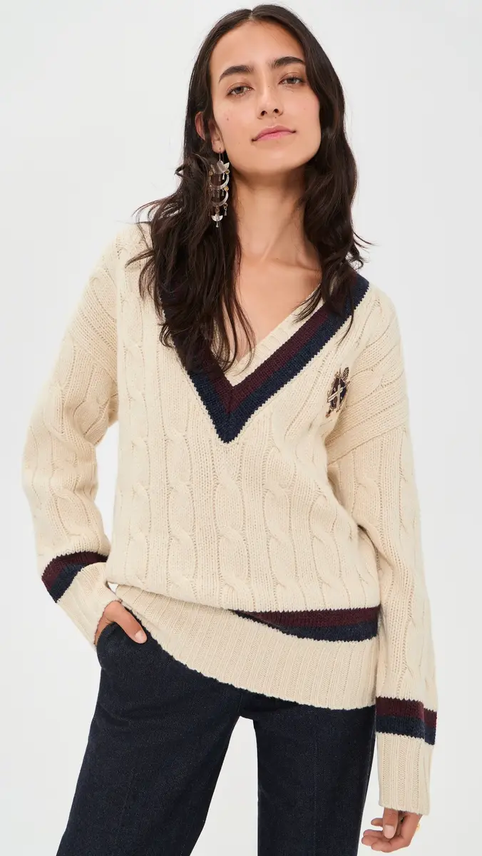 Zimmermann Valiant Cable Knit Sweater | Thumbnail 2