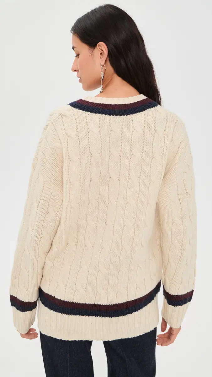 Zimmermann Valiant Cable Knit Sweater | Thumbnail 3