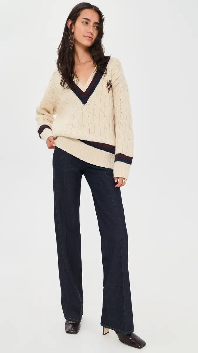 Zimmermann Valiant Cable Knit Sweater | Thumbnail 5