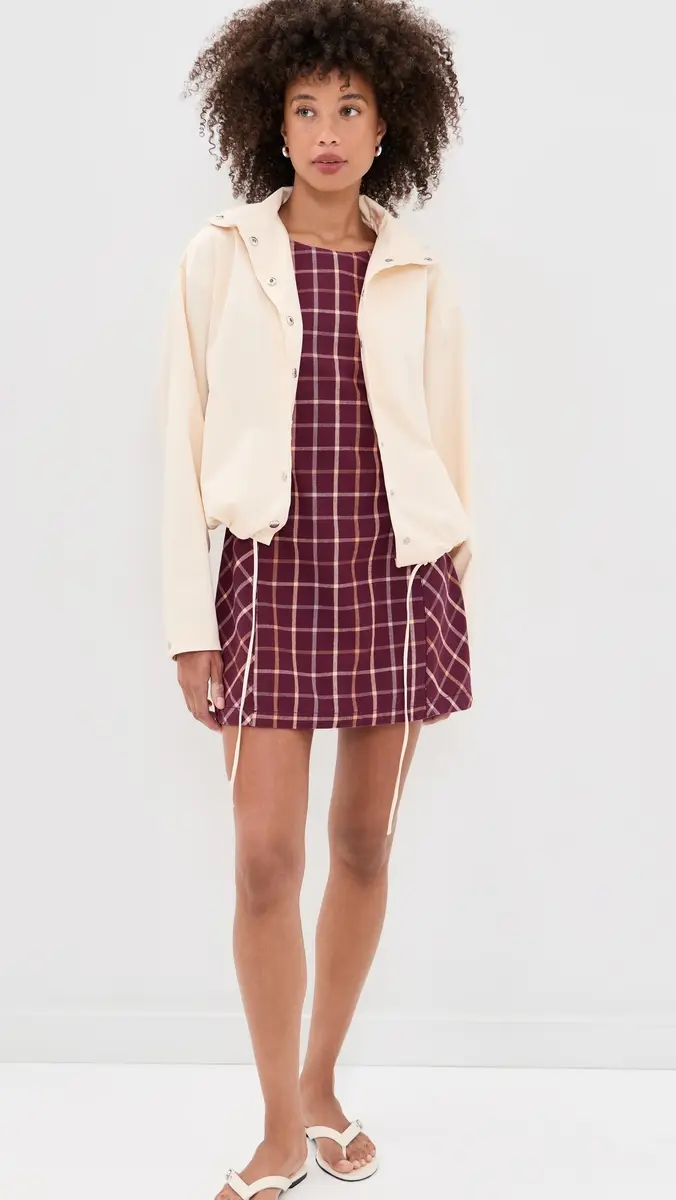 Free People Atlas Plaid Mini Dress | Thumbnail 5 Free People Atlas Plaid Mini Dress | Thumbnail 5