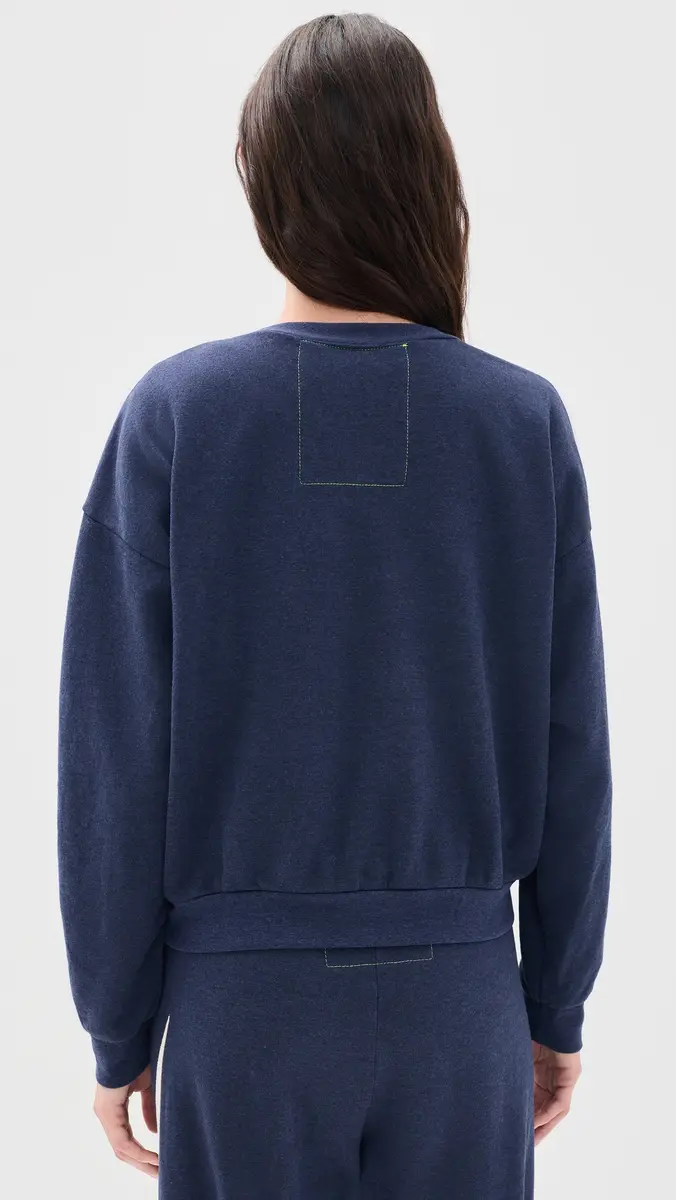 Aviator Nation Bolt Stitch Crew Sweatshirt | Thumbnail 3 Aviator Nation Bolt Stitch Crew Sweatshirt | Thumbnail 3