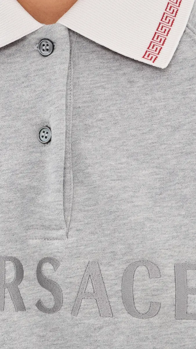 Versace Greca Collared Sweatshirt | Thumbnail 6 Versace Greca Collared Sweatshirt | Thumbnail 6
