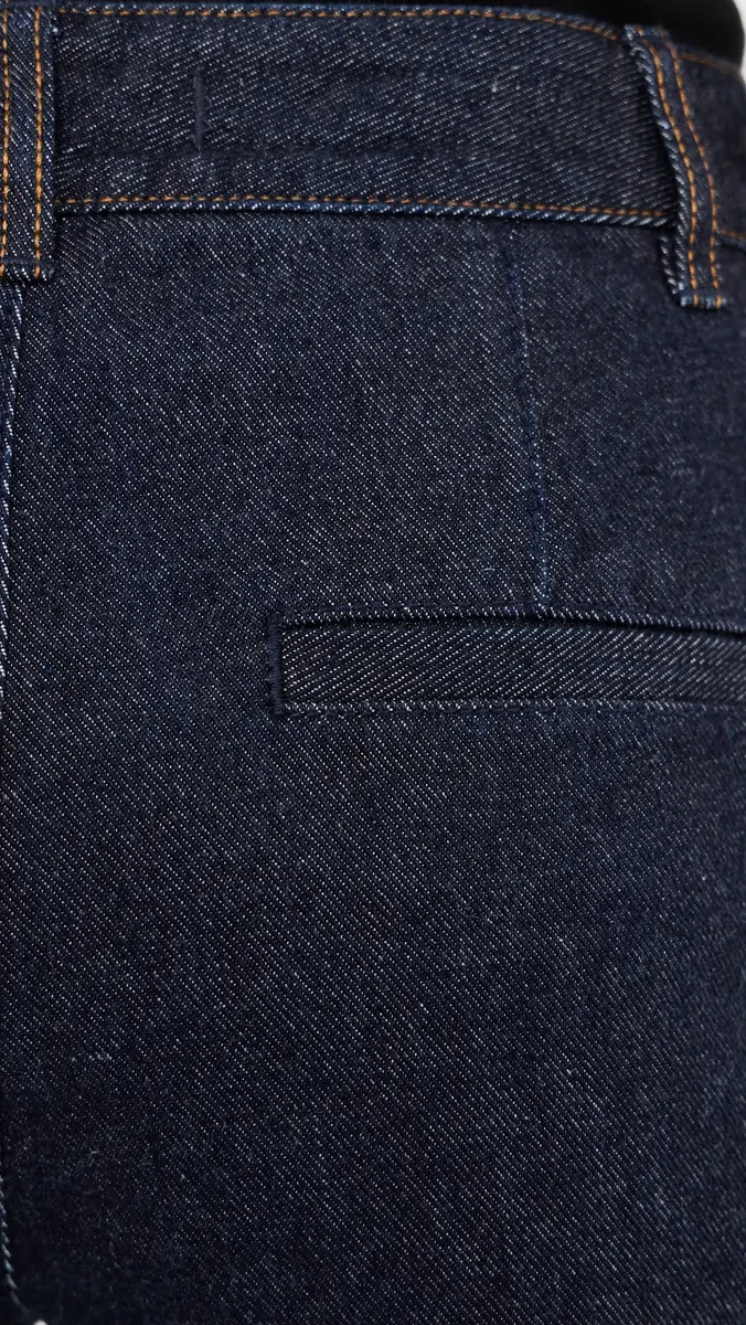 Tibi Indigo Denim Pat Jeans | Thumbnail 6