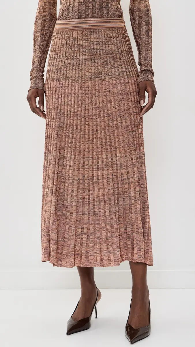 Zimmermann Mouline Rib Midi Skirt | Thumbnail 2 Zimmermann Mouline Rib Midi Skirt | Thumbnail 2