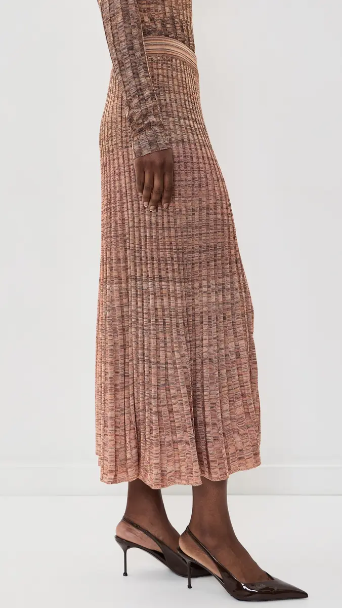 Zimmermann Mouline Rib Midi Skirt | Thumbnail 4 Zimmermann Mouline Rib Midi Skirt | Thumbnail 4