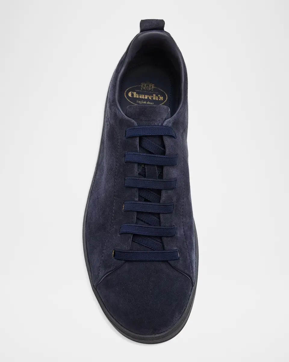Church's Men's Rochdale Suede Slip-On Sneakers | Thumbnail 3 Church's Men's Rochdale Suede Slip-On Sneakers | Thumbnail 3