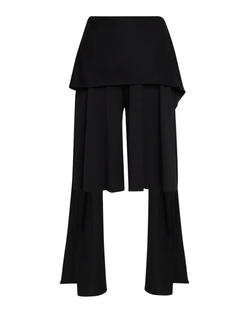 Toteme Tie Waist Jersey Culotte Pants | Image 1 Toteme Tie Waist Jersey Culotte Pants | Image 1