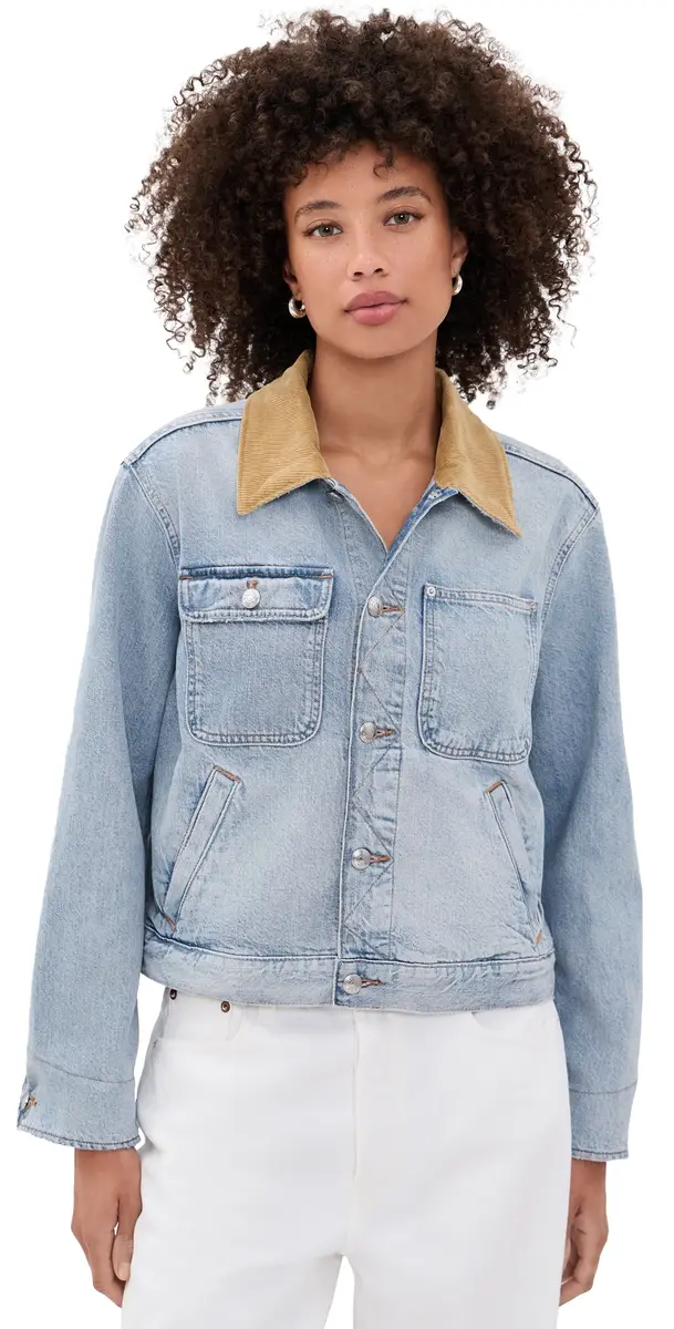 Madewell Denim Rancher Jacket Greenwich Wash | Image 1 Madewell Denim Rancher Jacket Greenwich Wash | Image 1