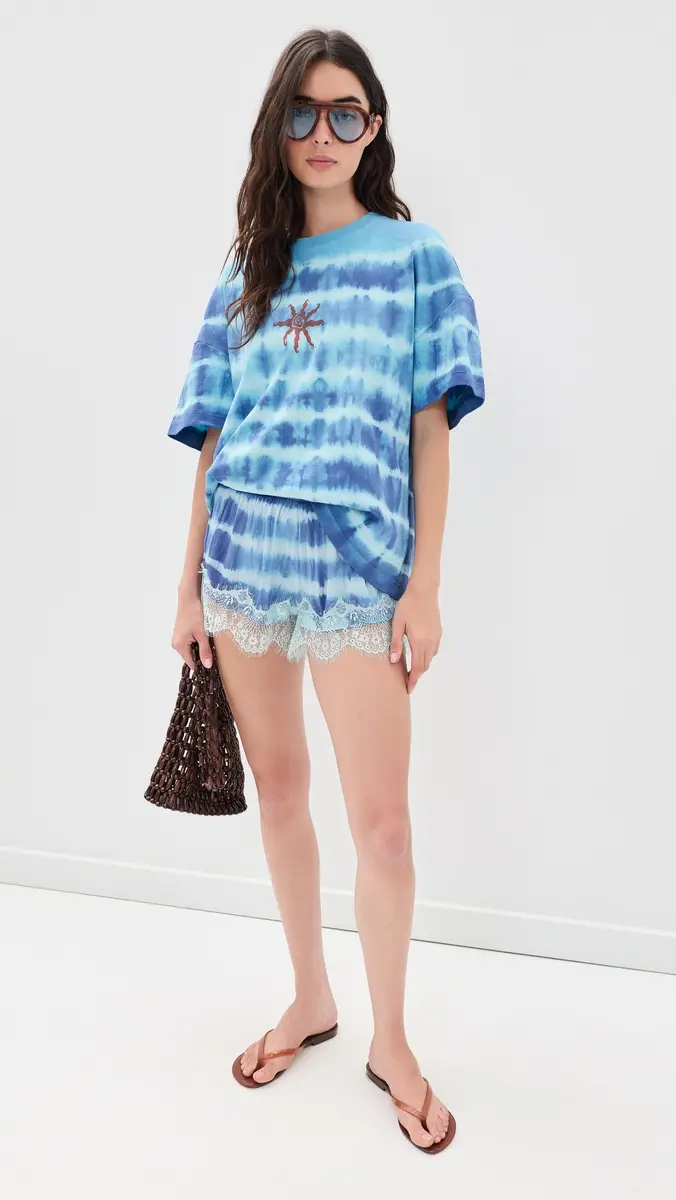 Ciao Ciao Vacation Curacao Tie-Dye Tee | Thumbnail 6 Ciao Ciao Vacation Curacao Tie-Dye Tee | Thumbnail 6