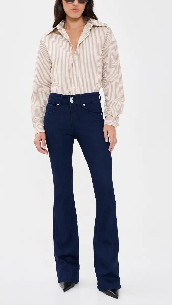 Veronica Beard Jean Beverly Skinny Flare Jeans | Thumbnail 5 Veronica Beard Jean Beverly Skinny Flare Jeans | Thumbnail 5