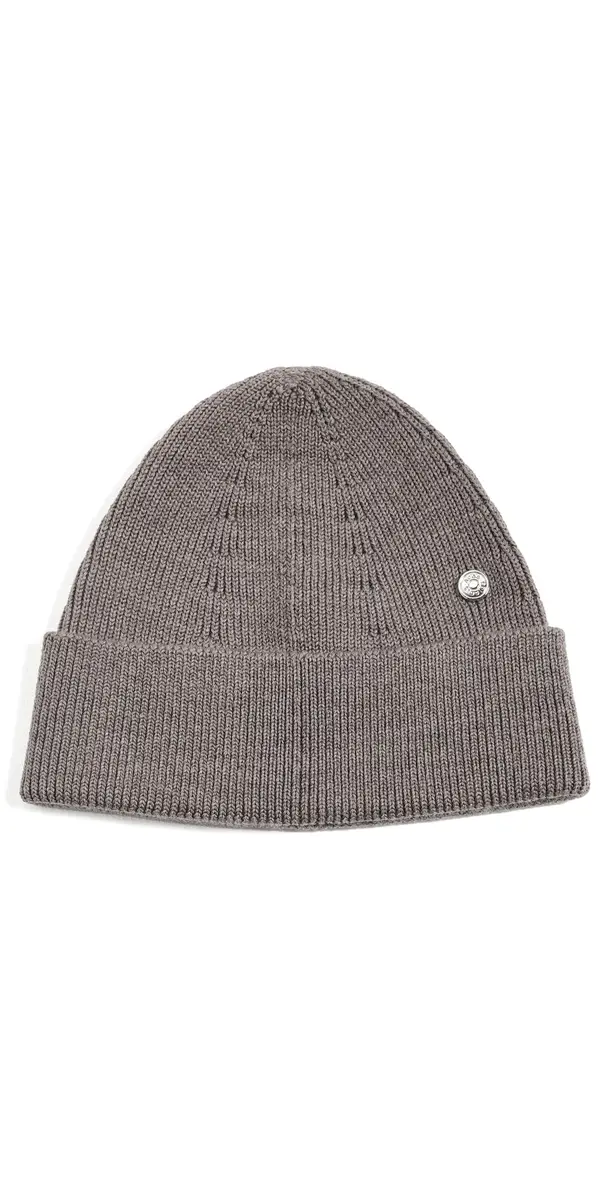 Acne Studios Krivi Beanie Warm Grey Melange One Size | Image 1 Acne Studios Krivi Beanie Warm Grey Melange One Size | Image 1