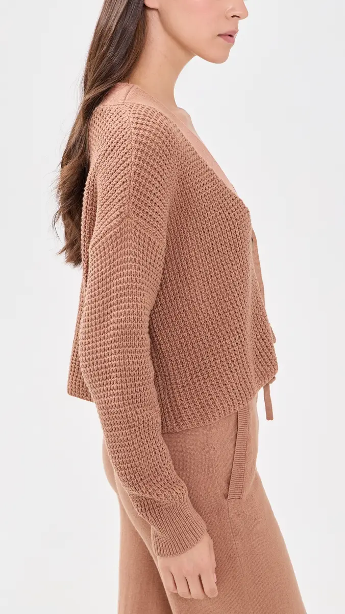 Eberjey Recy Sweater Cropped Cardigan | Thumbnail 4 Eberjey Recy Sweater Cropped Cardigan | Thumbnail 4