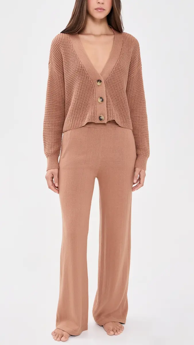 Eberjey Recy Sweater Cropped Cardigan | Thumbnail 5 Eberjey Recy Sweater Cropped Cardigan | Thumbnail 5