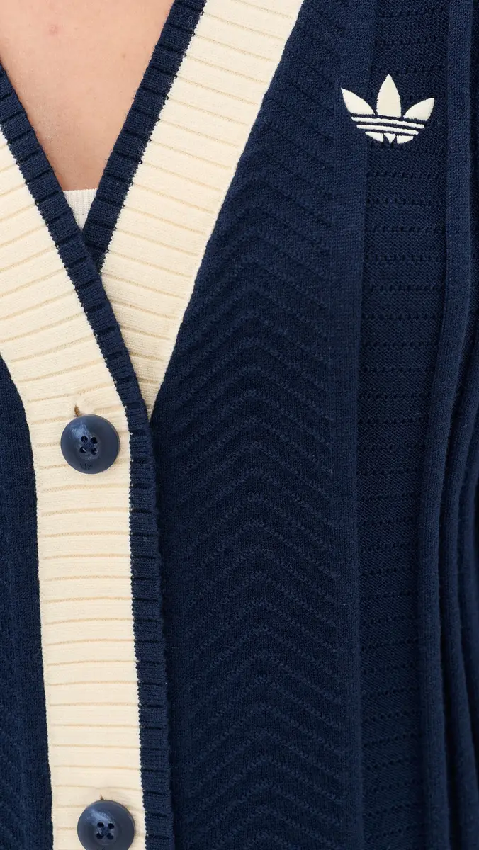 Adidas Cable Knit Cardigan | Thumbnail 6 Adidas Cable Knit Cardigan | Thumbnail 6