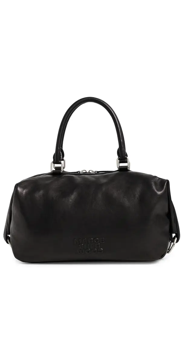 MARGESHERWOOD Dumpling Tote Black Washed Nappa One Size | Image 1 MARGESHERWOOD Dumpling Tote Black Washed Nappa One Size | Image 1