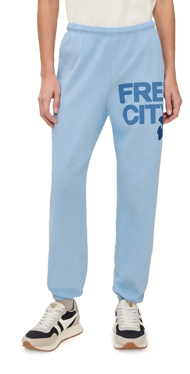 Freecity Freecity Sweatpants Blueice | Image 1 Freecity Freecity Sweatpants Blueice | Image 1