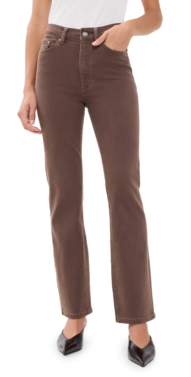 DL1961 Halle Straight Instasculpt Jeans Brownstone | Image 1 DL1961 Halle Straight Instasculpt Jeans Brownstone | Image 1