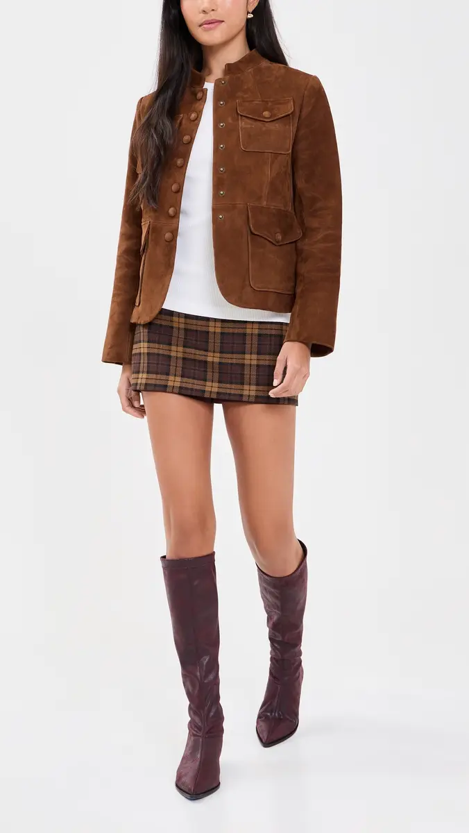 Alice + Olivia Mace Mini Skort | Thumbnail 5 Alice + Olivia Mace Mini Skort | Thumbnail 5