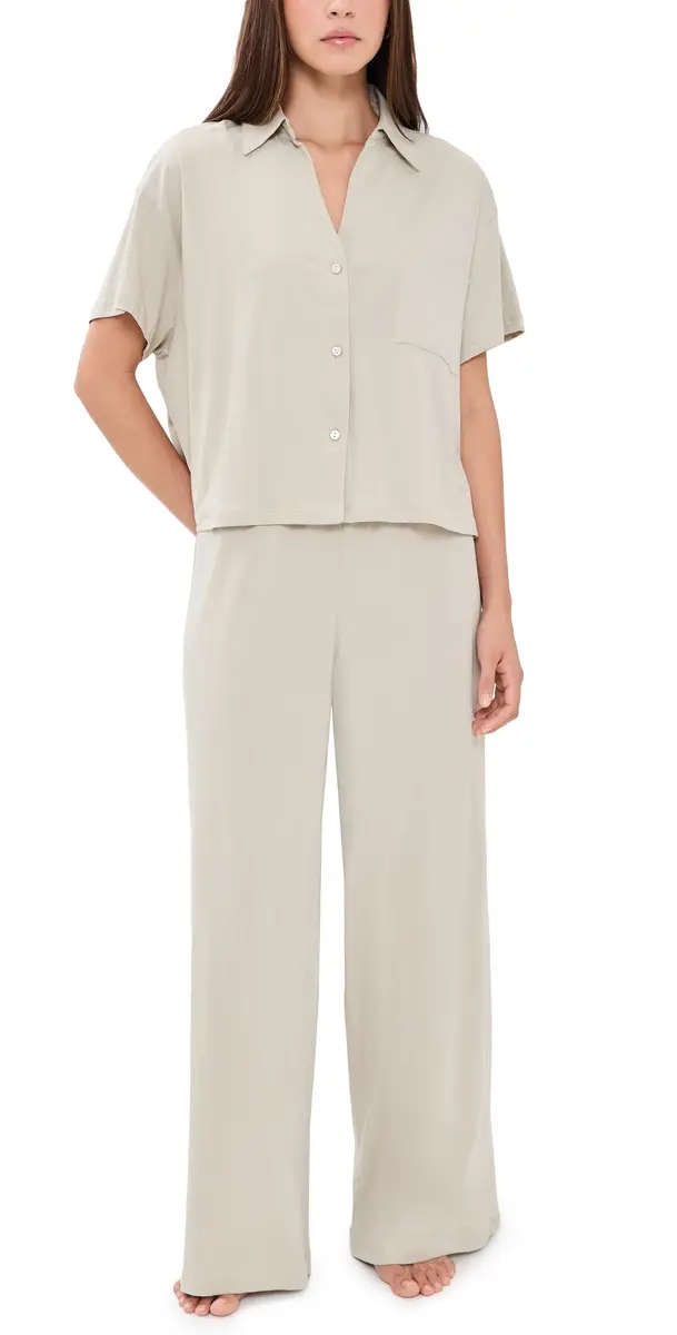 Eberjey Pima Cotton Pajama et andstone | Image 1 Eberjey Pima Cotton Pajama et andstone | Image 1