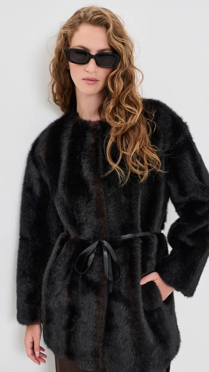 Velvet Marmont Faux Fur Jacket | Thumbnail 2 Velvet Marmont Faux Fur Jacket | Thumbnail 2