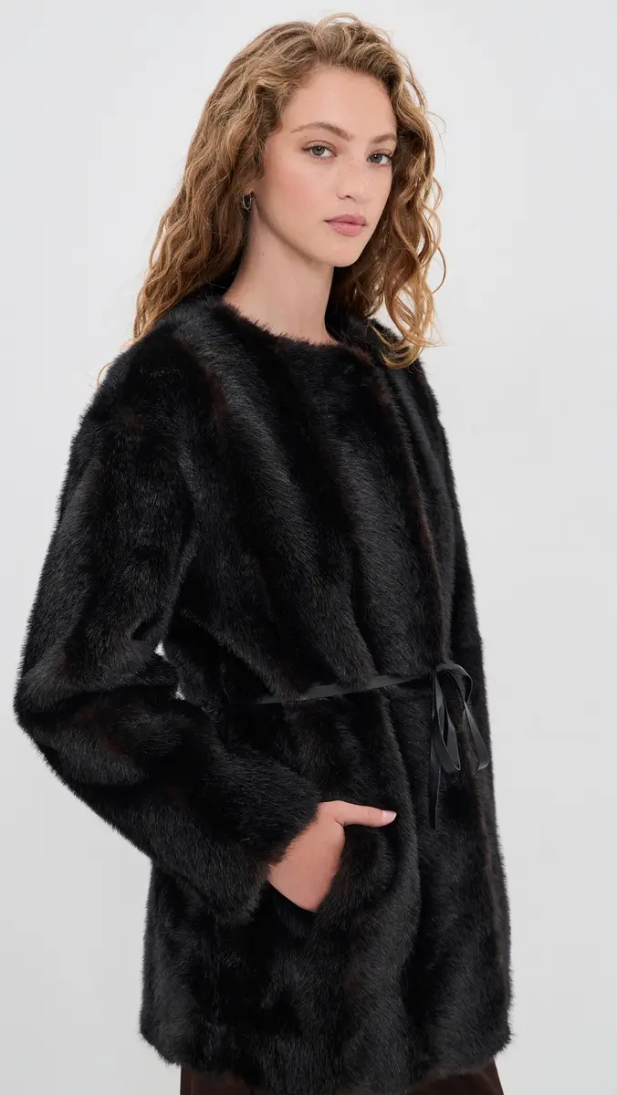 Velvet Marmont Faux Fur Jacket | Thumbnail 4 Velvet Marmont Faux Fur Jacket | Thumbnail 4