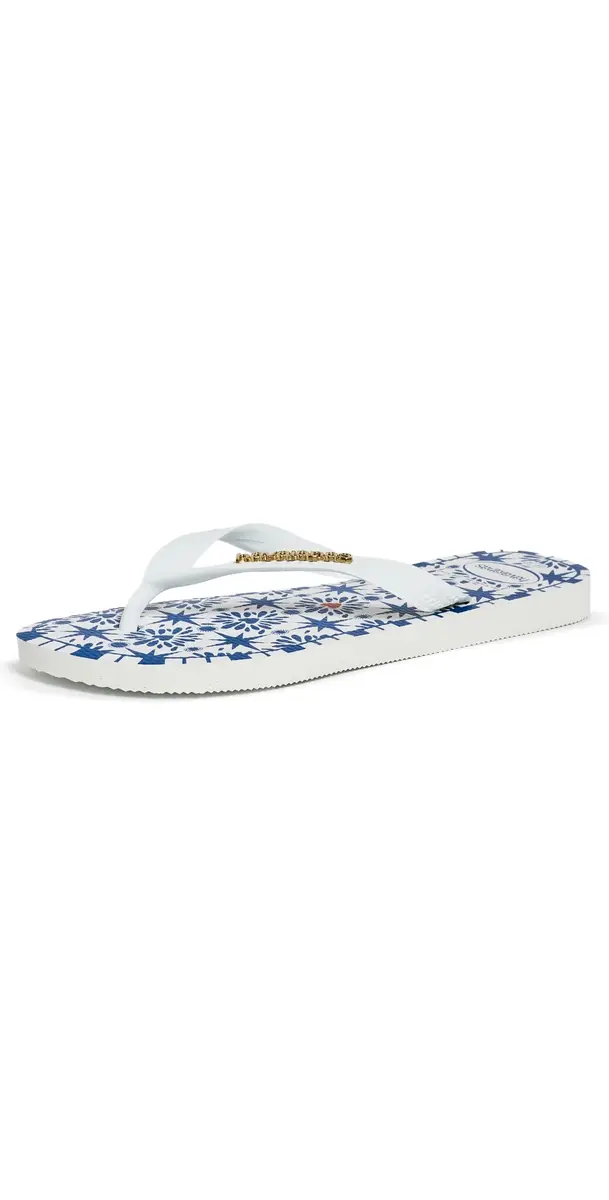 Havaianas Top Sao Luis Flip Flops White 6 | Image 1 Havaianas Top Sao Luis Flip Flops White 6 | Image 1