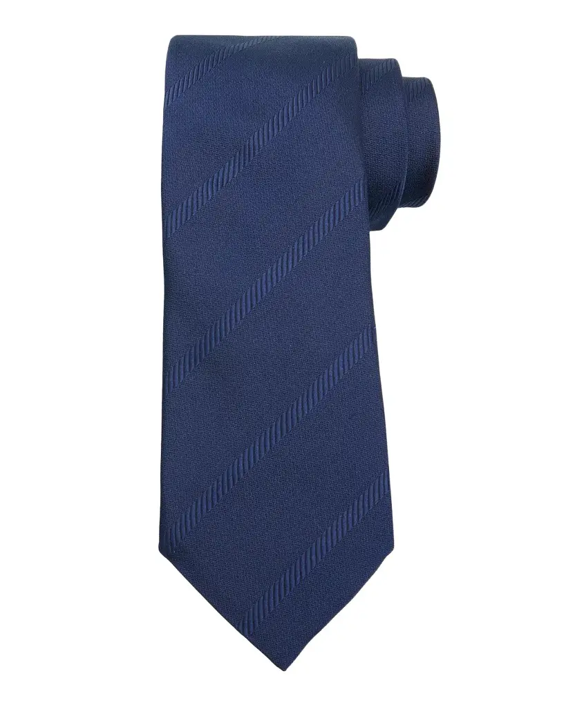 Brunello Cucinelli Men's Regimental Stripe Silk Tie | Image 1 Brunello Cucinelli Men's Regimental Stripe Silk Tie | Image 1