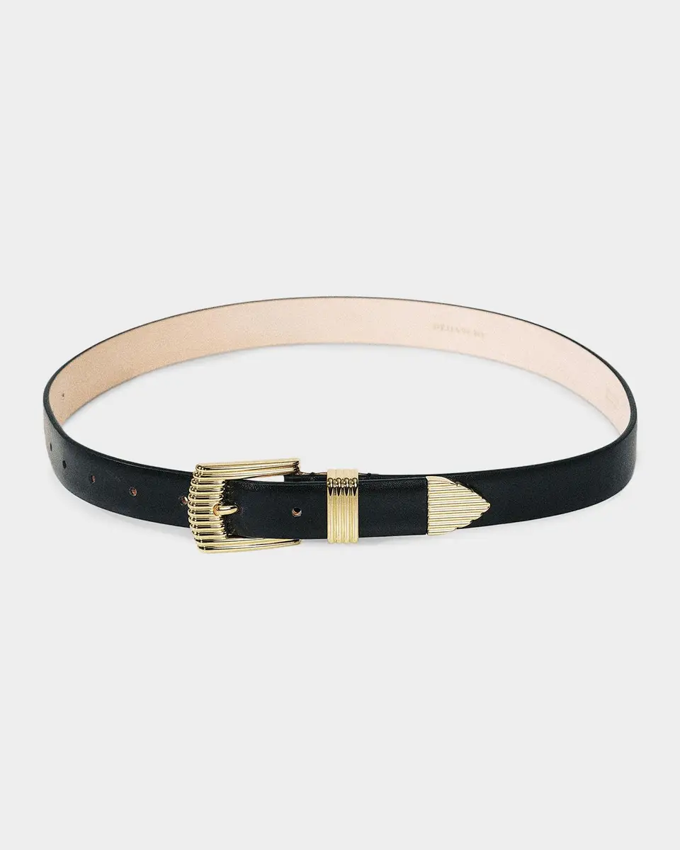 Déhanche Rosen Ridged Leather Belt | Thumbnail 2