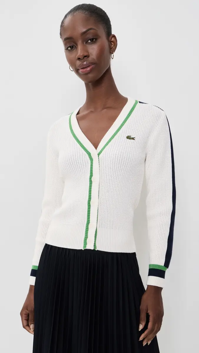 Lacoste Cardigan Sweater | Thumbnail 2