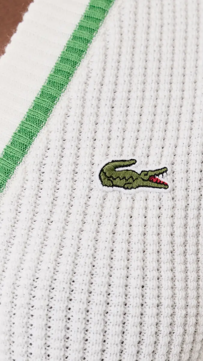 Lacoste Cardigan Sweater | Thumbnail 6