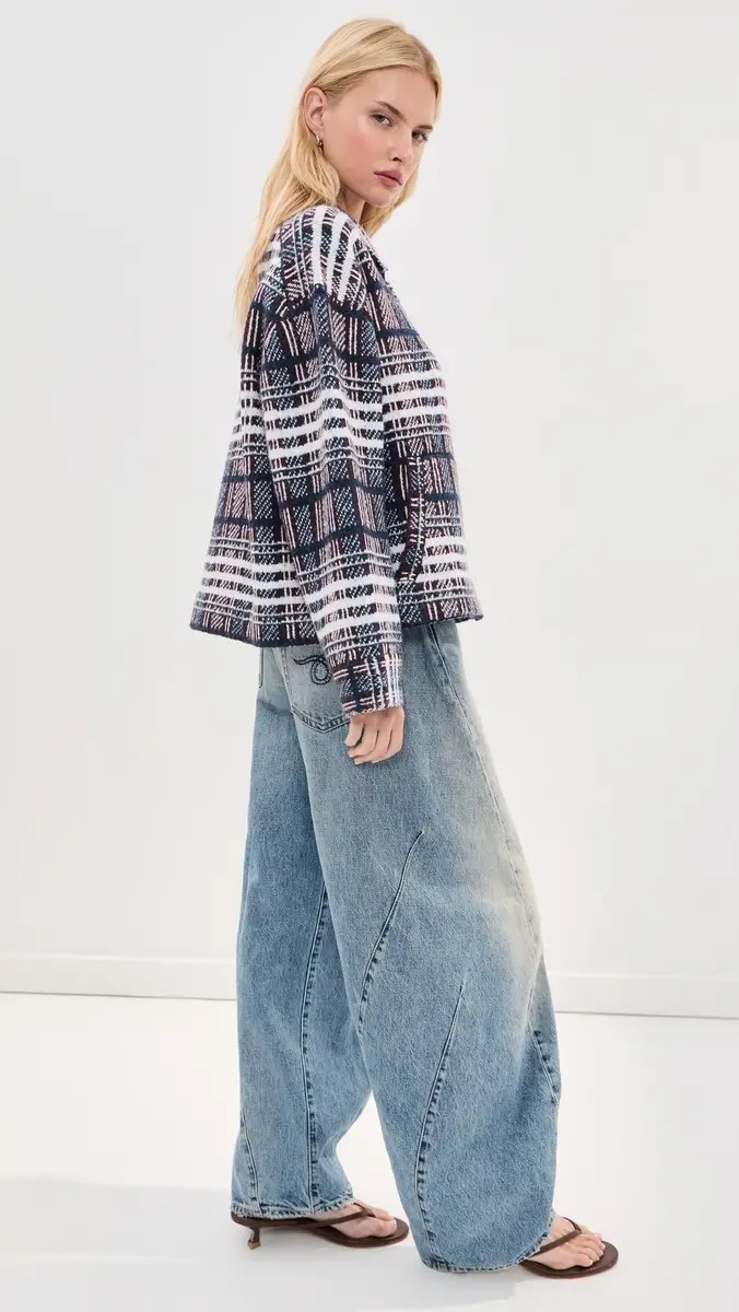 LE BOP Faye Oversized Shacket | Thumbnail 4 LE BOP Faye Oversized Shacket | Thumbnail 4