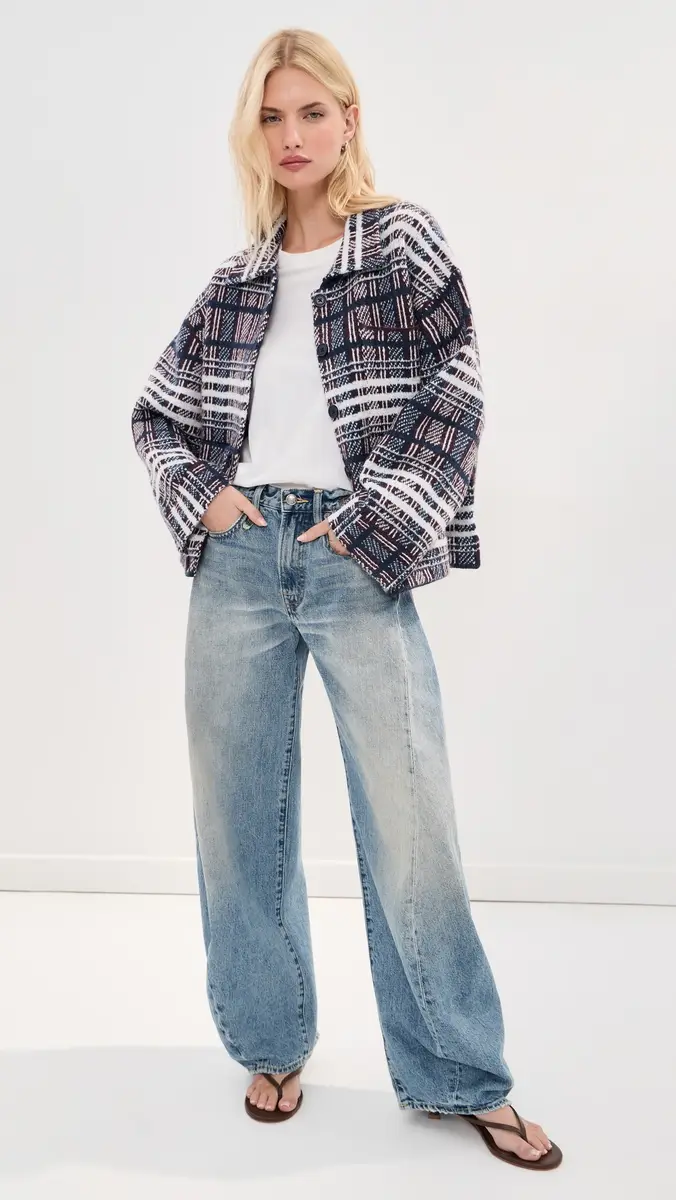 LE BOP Faye Oversized Shacket | Thumbnail 5 LE BOP Faye Oversized Shacket | Thumbnail 5